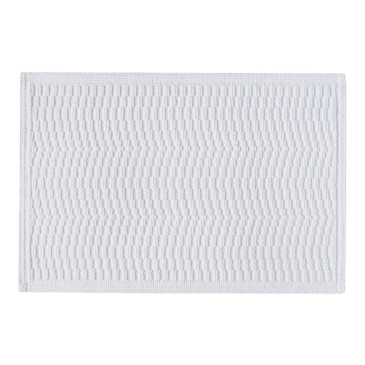 Tappeto in cotone Motivo Geometrico - Go Vegan Tappeto Sorema 50x80 Bianco 