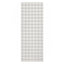 Tappeto in PVC - Ennie Tappeto Swedy 60x90 cm Argento (Col.12) 