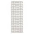 Tappeto in PVC - Ennie Tappeto Swedy 60x90 cm Argento (Col.12) 