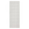 Tappeto in PVC - Ennie Tappeto Swedy 60x90 cm Argento (Col.12) 