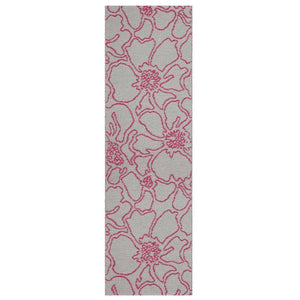 Tappeto in PVC - Flou - Swedy Tappeto Swedy 60x120cm Fucsia 