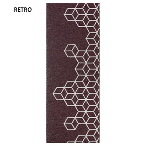 Tappeto in PVC - Maia Tappeto Swedy 60x120 cm Bordeaux (Col.22) 