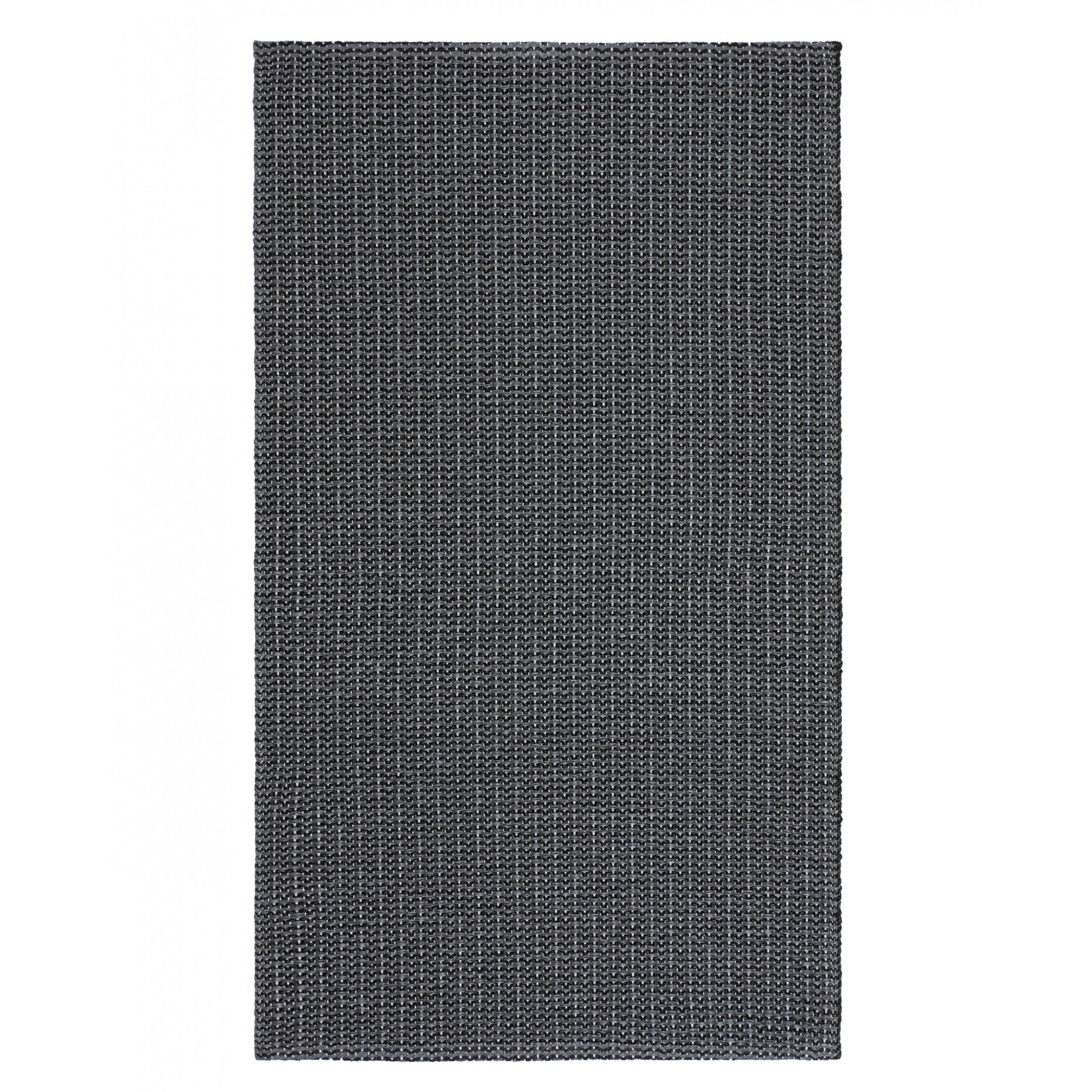 Tappeto in PVC Tinta Unita - Palas Tappeto Swedy 60x90 cm Nero (Col.10) 