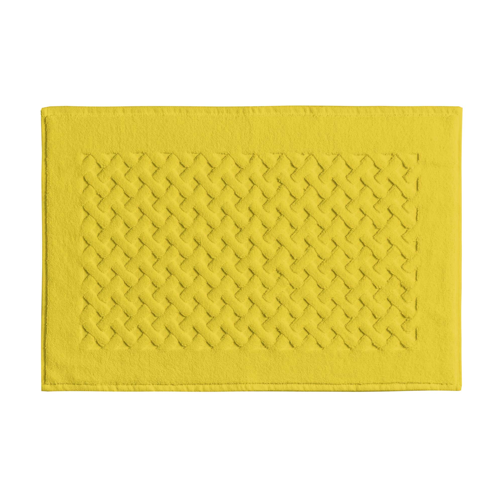 Tappeto Perla in Spugna di Puro Cotone - Lisola Tappeto Lisola 60x40 Giallo (Bergame) 