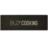 Tappeto per Cucina Fantasia Stampata - Enjoy Cooking Tappeto Marinette Saint-Tropez Nero 