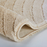 Tappeto Scendibagno in Spugna con Antiscivolo - Tender Tappeto Kleine Wolke 60x60cm Sabbia 