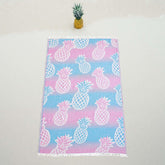 Telo Mare Fouta in Puro Cotone Jacquard Doubleface - Pineapple 