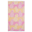 Telo Mare Fouta in Puro Cotone Jacquard Doubleface - Pineapple Telo Mare Begonville Cocktail 