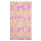 Telo Mare Fouta in Puro Cotone Jacquard Doubleface - Pineapple Telo Mare Begonville Cocktail 