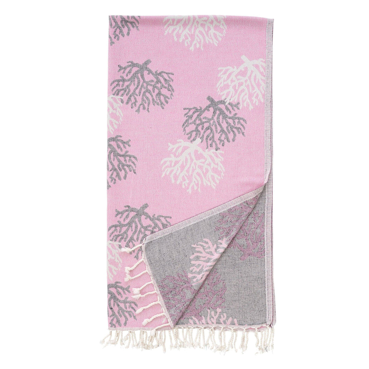 Telo Mare Fouta in Puro Cotone - Reef Telo Mare Begonville Rosa 