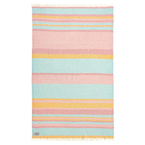 Telo Mare Fouta in Puro Cotone - Strata Telo Mare Begonville Rosa 