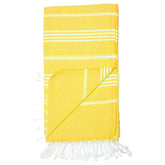 Telo Mare Fouta in Puro Cotone - Sultan Telo Mare ILVEA Giallo 