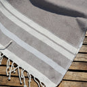 Telo Mare Fouta in Puro Cotone Tinta Unita - NewPort Telo Mare Marinette Saint-Tropez Benzina 