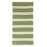 Telo Mare Fouta Rigato in Mussola di Cotone - Chelsea Telo Mare Begonville Verde 