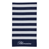 Telo Mare in Cotone Velour Tinto in Filo - Honolulu Telo Mare Blumarine Blu 