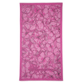 Telo Mare in Cotone Velour Tinto in Filo - Tailor Telo Mare Blumarine Fucsia 