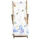 Telo Mare Fouta in Puro Cotone Nido D'ape - Haiti Telo Mare Marinette Saint-Tropez Blu 