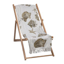 Telo Mare in Spugna di Cotone Fantasia Stampata - Caraibes Telo Mare Marinette Saint-Tropez Corda 