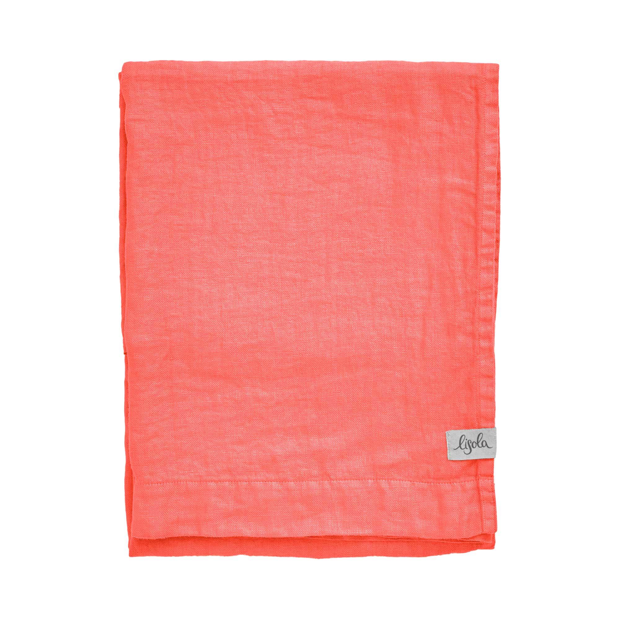 Telo mare in Puro Lino Stonewashed - Costarei Telo Mare Lisola Corallo 