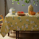 Tovaglia in Cotone Resinato Fantasia Floreale - Fleur Tovaglia Lisola Curry 150x180CM 