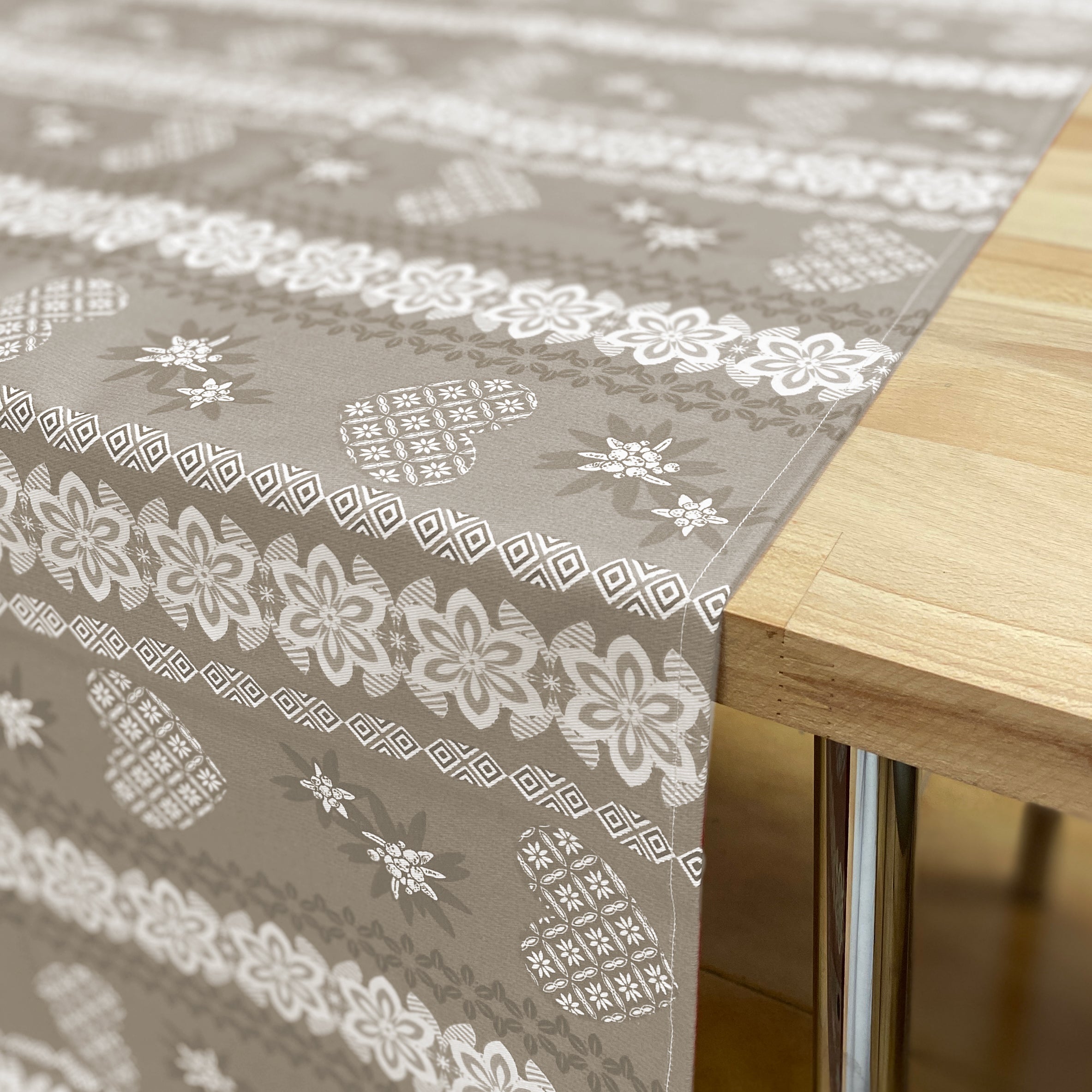 Tovaglia in Cotone Resinato Fantasia Tirolese - Entremont Tovaglia Lisola 