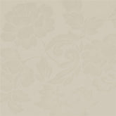 Tovaglia in Fiandra di Puro Cotone - Rose Tovaglia Lisolastore 150x180 + 6 Tovaglioli Tortora 