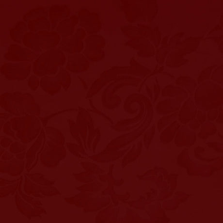 Tovaglia in Fiandra di Puro Cotone - Rose Tovaglia Lisolastore 150x180 + 6 Tovaglioli Bordeaux 