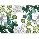 Tovaglia in puro lino Fantasia fiori e foglie - Knighthia Tovaglia Napking 