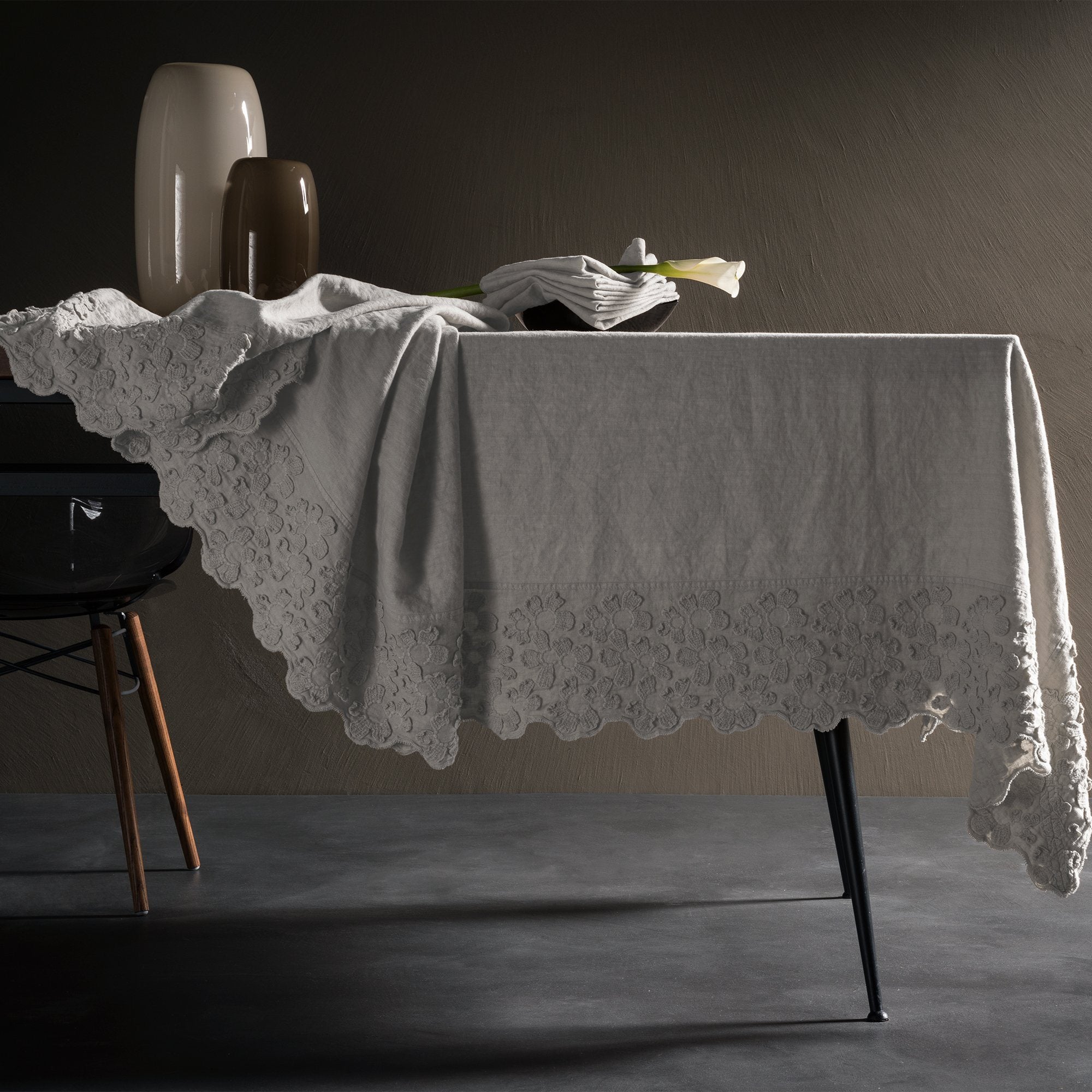 Tovaglia Antimacchia in puro lino resinato - Primula Tovaglia Resinata Fabbrica Del Lino 