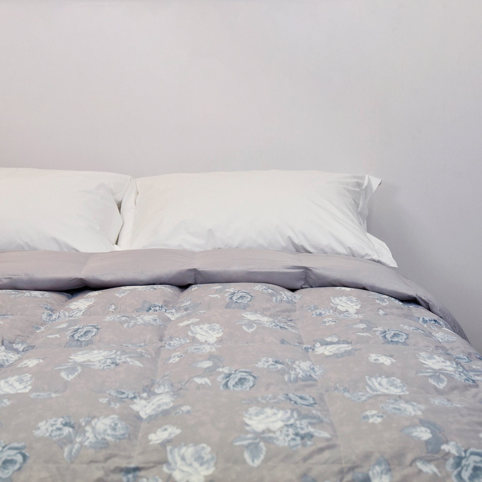 Trapunta Invernale in Cotone con imbottitura in piumino fantasia floreale - Elite Sestriere Trapunta Daunex 