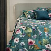Trapunta in Raso Di Cotone Fantasia Floreale - Velvet 