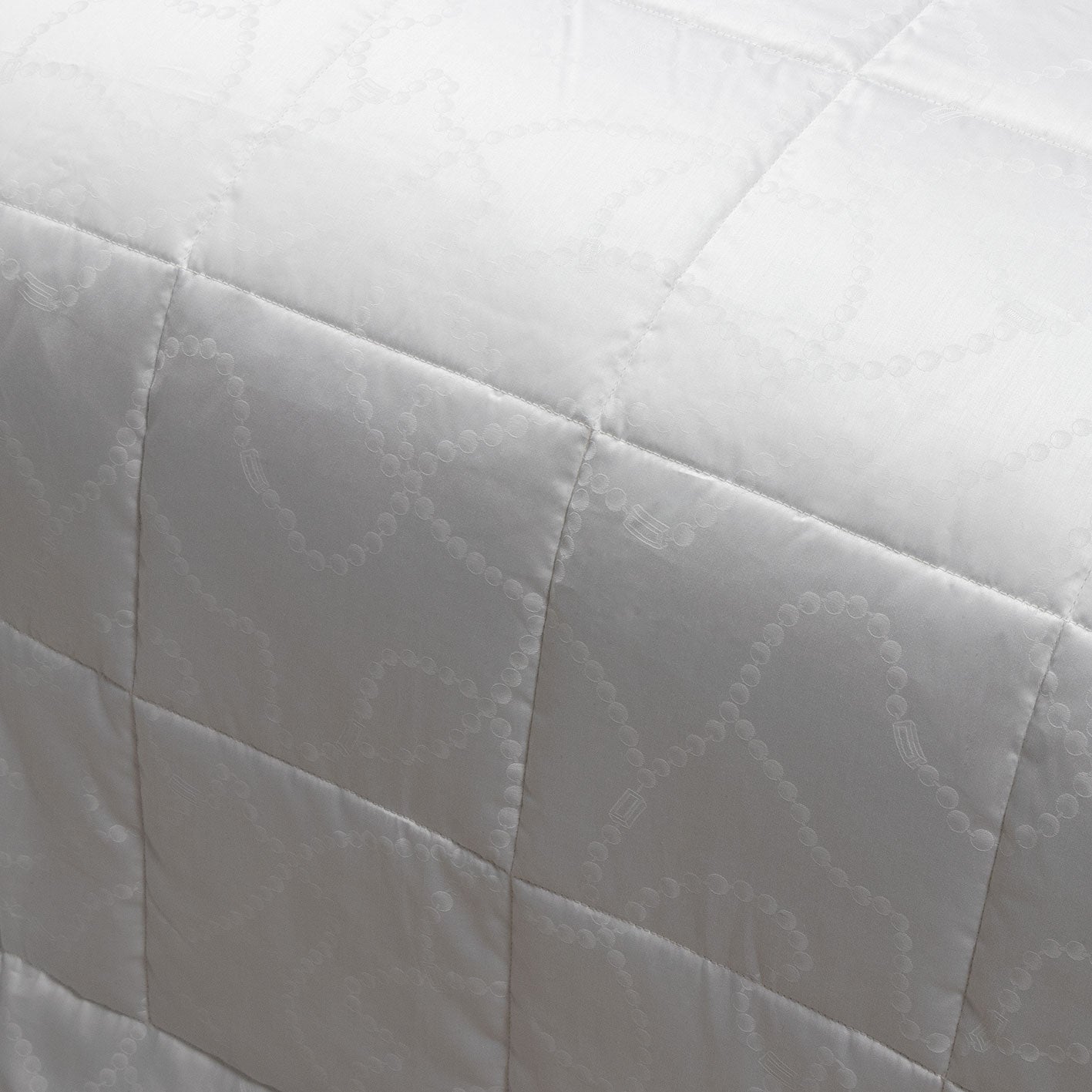 Trapuntino Leggero in Puro Cotone Lavorazione Jacquard - Le Perle Trapuntino Estivo Dea 