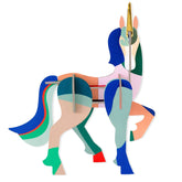 Unicorno Decorativo in 3D - Unicorn Animale Decorativo 3d studio ROOF 