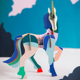 Unicorno Decorativo in 3D - Unicorn Animale Decorativo 3d studio ROOF 
