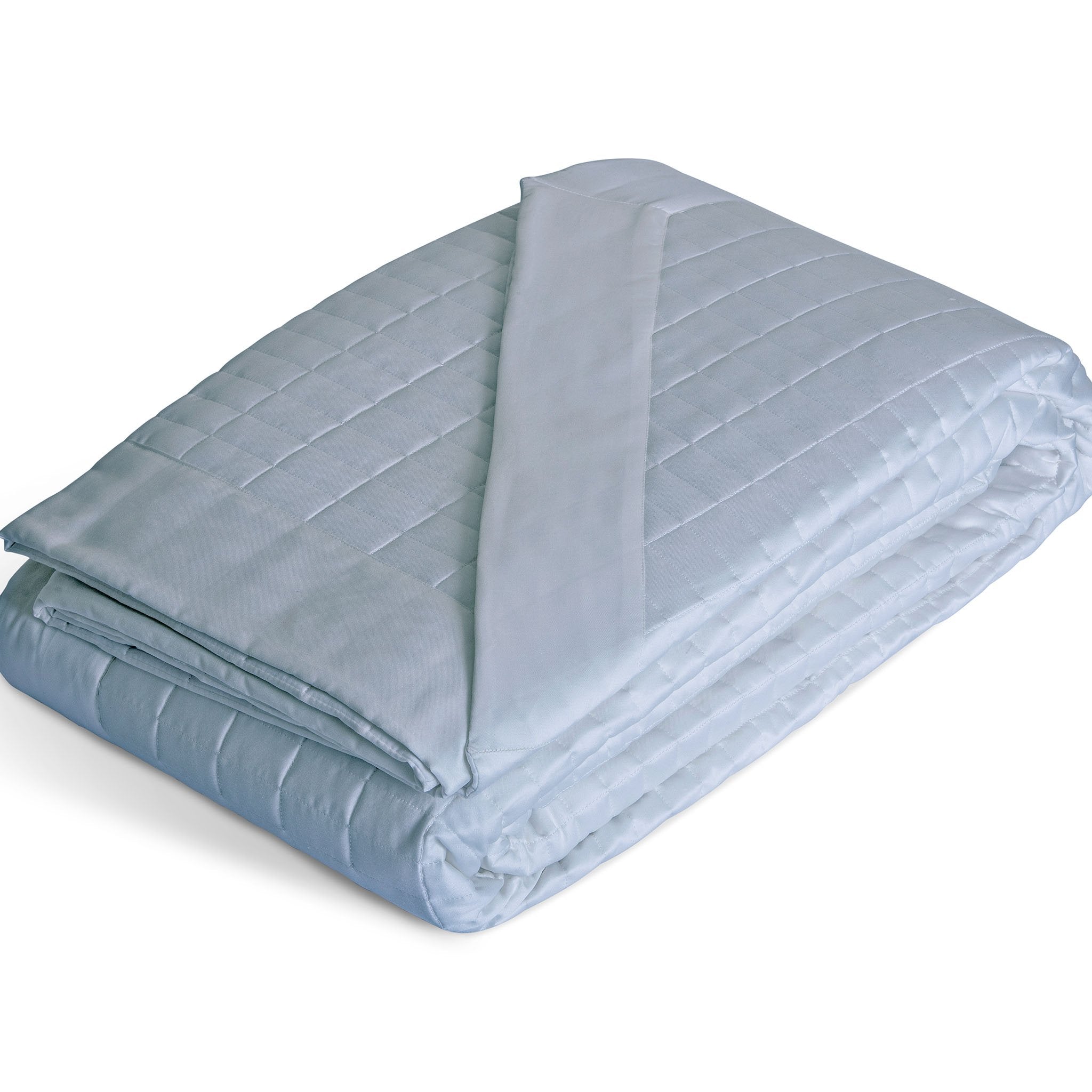 Trapuntino Leggero in Raso di Cotone - Smeraldo