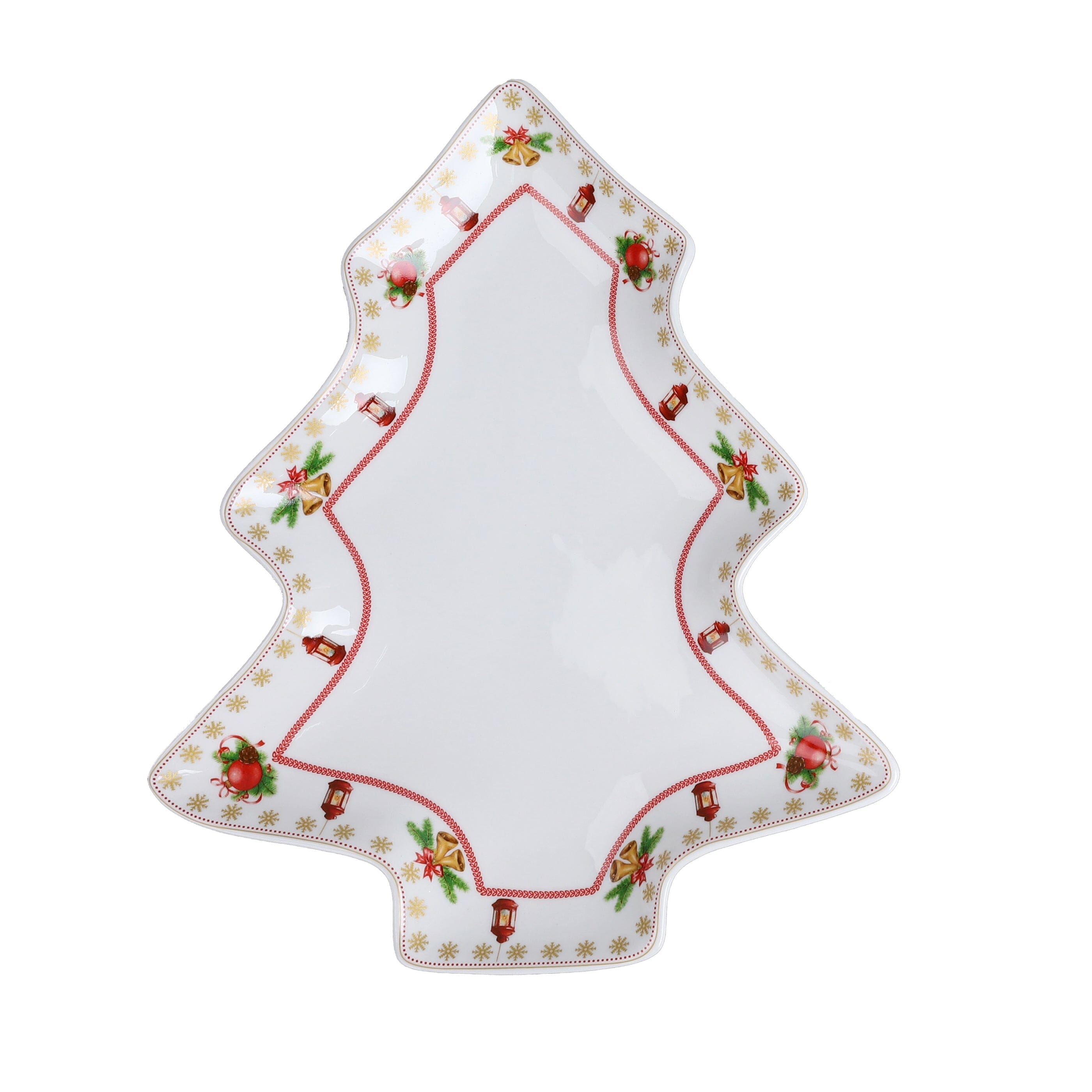 Vassoio a Forma di Albero in Porcellana - Chalet Vassoio Villa Altachiara 