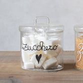 Zuccheriera in Vetro Borosilicato Serigrafato - Zucchero 